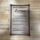 Eastman E2000-TC Thermocure acoustic guitar natural finish with certificate of authenticity