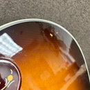 Gibson SJ-200 Standard jumbo acoustic guitar Sunburst with sunburst top binding and ornate rosette detail