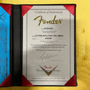 Fender Custom Shop 1962 Poblano Stratocaster electric guitar Aged Aztec Gold with certificate of authenticity