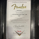 Fender Custom Shop Limited Postmodern Stratocaster electric guitar Olympic White relic with certificate of authenticity