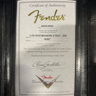 Fender Custom Shop Limited Postmodern Stratocaster electric guitar Olympic White relic with certificate of authenticity
