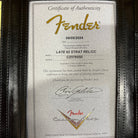 Fender Custom Shop Late 1962 Stratocaster Relic electric guitar 3-color sunburst with certificate of authenticity