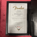 Fender Custom Shop Vintage Custom 1957 Stratocaster electric guitar Aged White Blonde with Certificate of Authenticity
