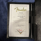 Fender Custom Shop 1968 Stratocaster electric guitar Ice Blue Metallic with Certificate of Authenticity