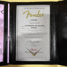 Fender Custom Shop Limited Reverse 1950s Telecaster Relic electric guitar aged black with certificate of authenticity