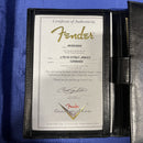 Fender Custom Shop Limited 1963 Stratocaster Journeyman Relic electric guitar Sonic Blue with Certificate of Authenticity