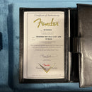 Fender Custom Shop Reverse '50s Telecaster electric guitar Burgundy Mist Metallic with Certificate of Authenticity