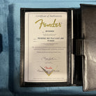 Fender Custom Shop Reverse '50s Telecaster electric guitar Burgundy Mist Metallic with Certificate of Authenticity