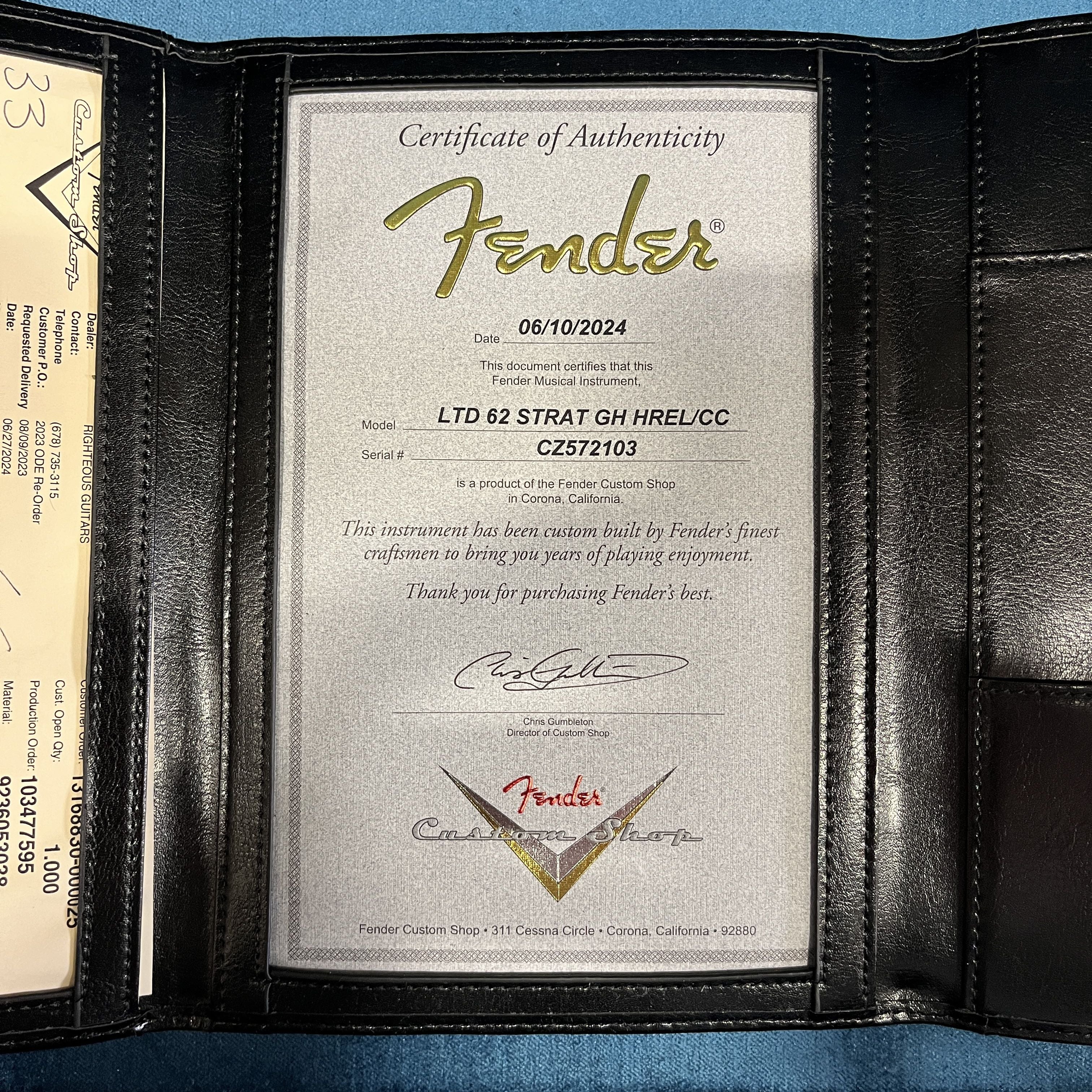 Fender Custom Shop Limited 1962 Stratocaster electric guitar Heavy Relic Olympic White with Certificate of Authenticity