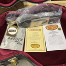 Gretsch Chad Henrichsen Masterbuilt Country Gentleman semi-hollow electric guitar walnut stain with gold hardware