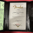 Fender Custom Shop Reverse 1950s Telecaster Custom electric guitar faded aged purple metallic with certificate of authenticity