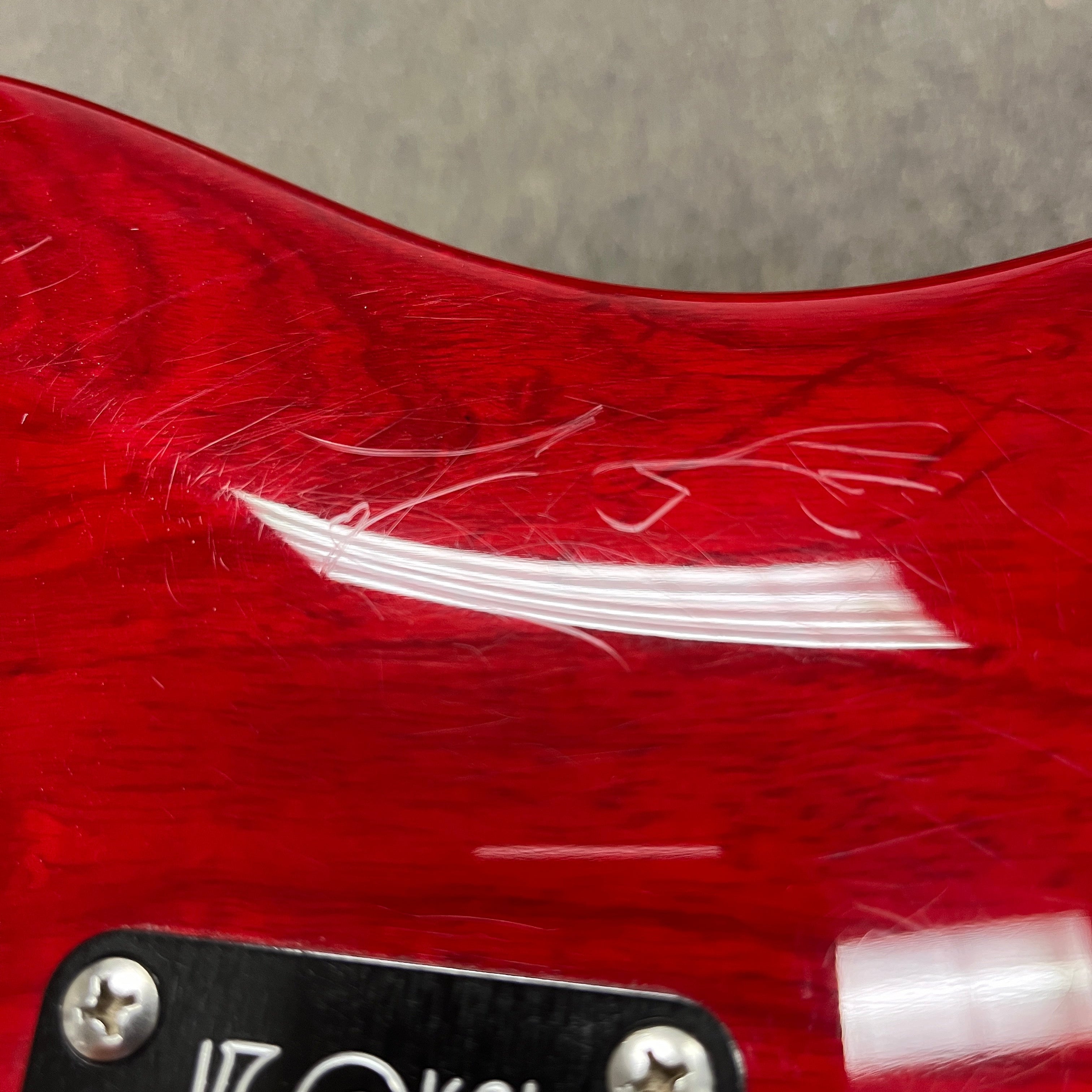 Paul Reed Smith Swamp Ash Special vintage cherry electric guitar with bird inlay and tremolo bridge