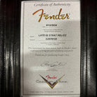 Fender Custom Shop Late 62 Stratocaster Relic electric guitar Holoflake Rosewood with Certificate of Authenticity