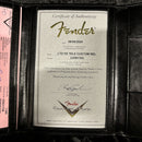 Fender Custom Shop Limited HS Telecaster Custom Relic electric guitar Aged Charcoal Frost Metallic with Certificate of Authenticity