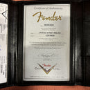 Fender Custom Shop Late 1962 Stratocaster Relic electric guitar Aged Olive Green Metallic with Certificate of Authenticity