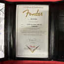 Fender Custom Shop Late 62 Stratocaster Relic electric guitar Ocean Turquoise with certificate of authenticity