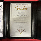 Fender Custom Shop Late 62 Stratocaster Relic electric guitar Ocean Turquoise with certificate of authenticity
