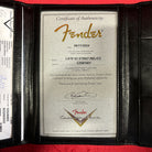 Fender Custom Shop Late 1962 Stratocaster Relic electric guitar Fire Mist Red with Certificate of Authenticity