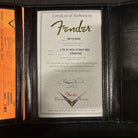 Fender Custom Shop Limited 1967 Stratocaster HSS Relic electric guitar aged black with certificate of authenticity