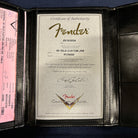 Fender Custom Shop 1960 Telecaster Custom Journeyman Relic electric guitar faded aged black with certificate of authenticity