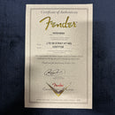 Fender Custom Shop Limited 1959 Stratocaster electric guitar Shoreline Gold relic hardtail bridge