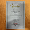 Fender Custom Shop LTD P90 Thinline Telecaster relic aged gold sparkle semi-hollow electric guitar with P90 pickups