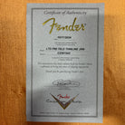 Fender Custom Shop LTD P90 Thinline Telecaster relic aged gold sparkle semi-hollow electric guitar with P90 pickups