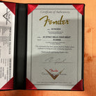 Fender Custom Shop 1963 Stratocaster Relic electric guitar Faded Dakota Red with certificate of authenticity