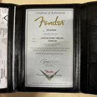 Fender Custom Shop Late 1962 Stratocaster Relic electric guitar Sage Green Metallic with certificate of authenticity