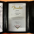 Fender Custom Shop Limited 1960 Telecaster Relic electric guitar Ocean Turquoise aged finish with certificate of authenticity