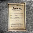 Eastman E40DTC Thermocure acoustic guitar natural finish with certificate of authenticity