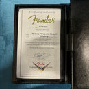 Fender Custom Shop Limited Dual P90 Telecaster electric guitar Black Paisley relic with P90 pickups