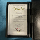 Fender Custom Shop Limited Dual P90 Telecaster electric guitar Black Paisley relic with P90 pickups
