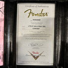 Fender Custom Shop Limited 1967 HSS Stratocaster Relic electric guitar Aged Black with Certificate of Authenticity