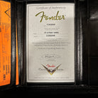 Fender Custom Shop 1957 Stratocaster electric guitar heavy relic aged white blonde with certificate of authenticity