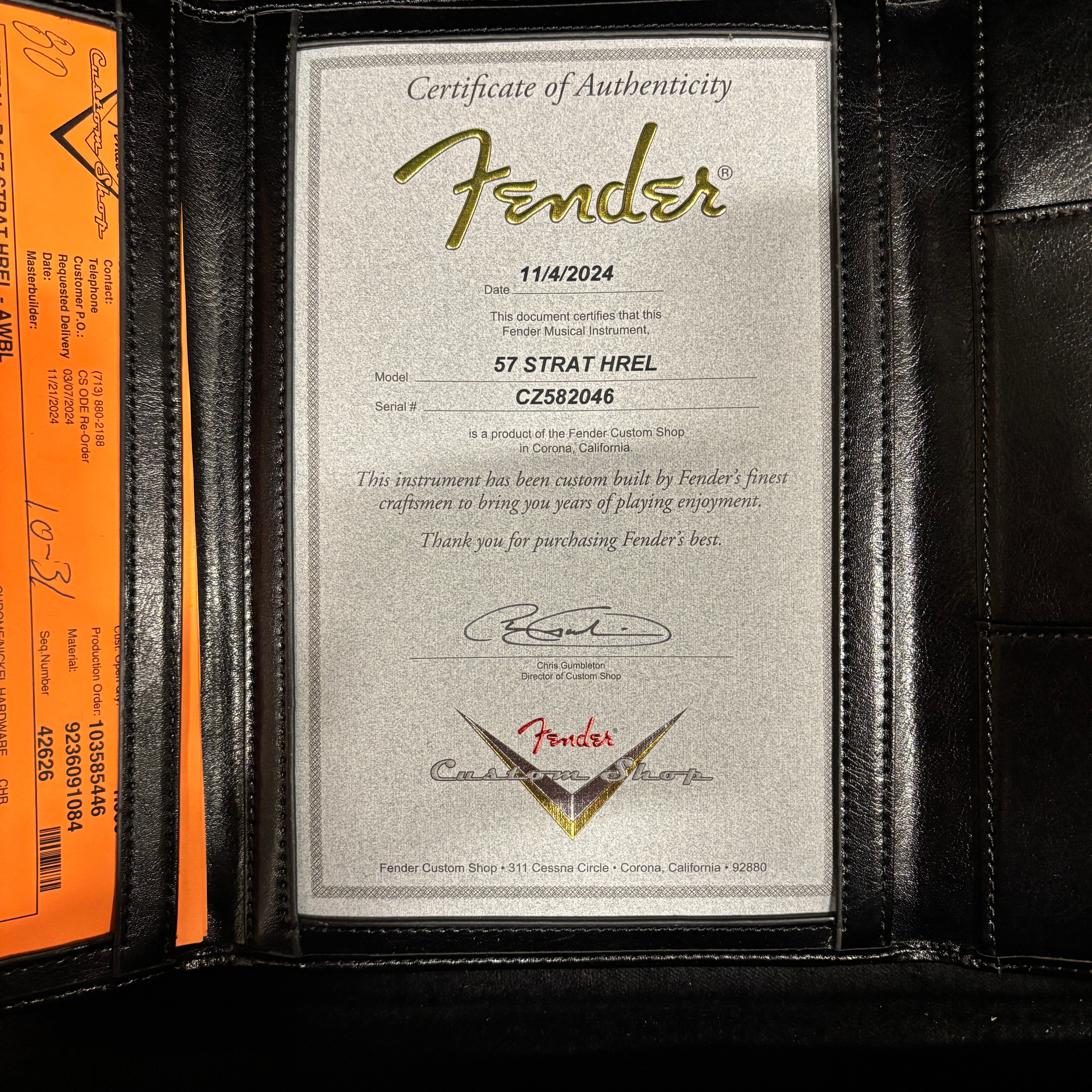 Fender Custom Shop 1957 Stratocaster electric guitar heavy relic aged white blonde with certificate of authenticity