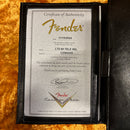 Fender Custom Shop Limited 1960 Telecaster Relic electric guitar Olympic White with aged finish Certificate of Authenticity