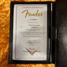 Fender Custom Shop Limited 1960 Telecaster Relic electric guitar Olympic White with aged finish Certificate of Authenticity