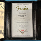 Fender Custom Shop Limited 1959 Stratocaster Journeyman Relic electric guitar Sea Foam Green with certificate of authenticity