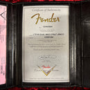 Fender Custom Shop Limited 1965 Dual Mag Stratocaster Journeyman Relic electric guitar Faded Charcoal Frost Metallic with single-coil pickups