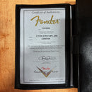 Fender Custom Shop Limited 1965 Stratocaster Journeyman Relic electric guitar Charcoal Frost Metallic with single-coil pickups