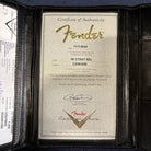 Fender Custom Shop 1958 Stratocaster Relic electric guitar Faded Aged Chocolate 3-Tone Sunburst with single-coil pickups