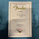 Fender Custom Shop Stevie Ray Vaughan Signature Stratocaster NOS electric guitar 3-Color Sunburst with certificate of authenticity