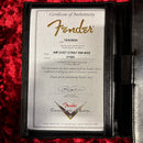 Fender Custom Shop American Custom Stratocaster NOS electric guitar Chocolate 3-Tone Sunburst with Certificate of Authenticity
