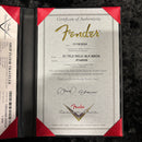 Fender Custom Shop 1963 Telecaster Relic black electric guitar with Certificate of Authenticity