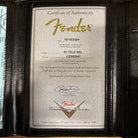 Fender Custom Shop 1963 Telecaster Relic electric guitar Fiesta Red with Certificate of Authenticity