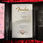 Fender Custom Shop 1956 Stratocaster Journeyman Relic electric guitar aged black with certificate of authenticity
