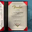 Fender Custom Shop Limited Kyle McMillin Masterbuilt Stratocaster Journeyman Relic electric guitar Aged Cherry Sunburst with certificate of authenticity