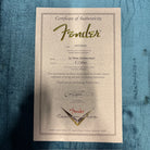 Fender Custom Shop 1959 Stratocaster Journeyman Relic electric guitar sea-foam green with Certificate of Authenticity
