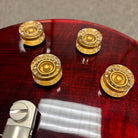 Pre-owned Gibson Les Paul Studio 100th Anniversary electric guitar Wine Red with gold hardware